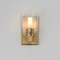 Maxim Lighting Cubos 1-Light Wall Sconce, Natural Aged Brass 21381CLNAB - alternate 2